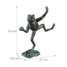 UNBRANDED Vrtna figura žaba 