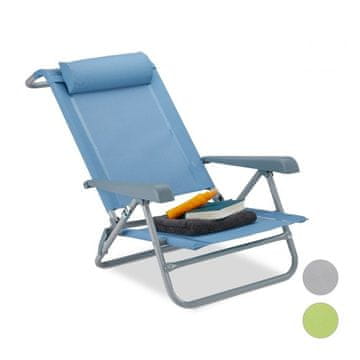 UNBRANDED Medeninast stol z blazino za vrat