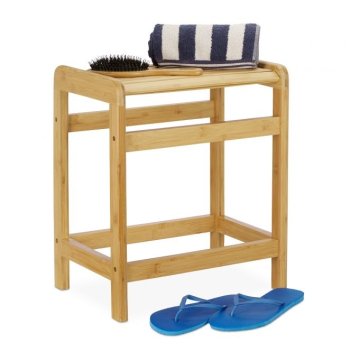 UNBRANDED Kopalniški stol iz bambusa