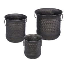 UNBRANDED set 3 starinskih cvetličnih loncev 