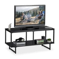 UNBRANDED TV nizek pult MDF v črni barvi 