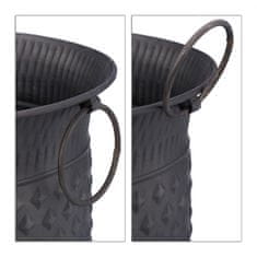 UNBRANDED set 3 starinskih cvetličnih loncev 