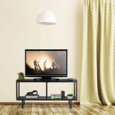 UNBRANDED TV nizek pult MDF v črni barvi 