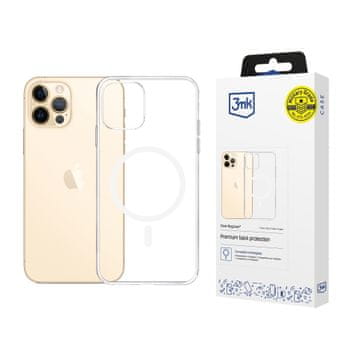 3MK Apple iPhone 12 Pro Max - prozoren ovitek MagCase 3mk