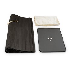 UNBRANDED Koš za perilo iz bambusa 