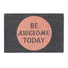 UNBRANDED Predpražnik iz kokosovih vlaken "Be awesome today" 