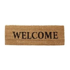 UNBRANDED Predpražnik kokosova vlakna ozka "Welcome" 