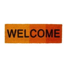 UNBRANDED Predpražnik kokosova vlakna ozka "Welcome" 