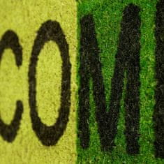 UNBRANDED Predpražnik kokosova vlakna ozka "Welcome" 