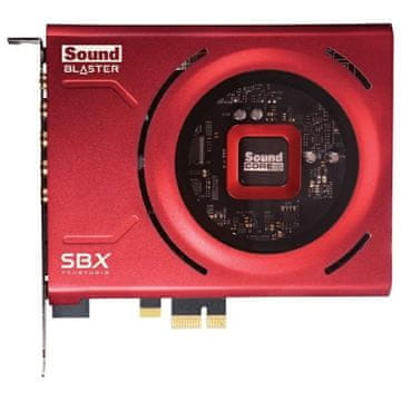 shumee Zvočna kartica Creative Sound Blaster Z SE PCI-e Red