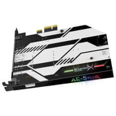 shumee Zvočna kartica Creative Sound Blaster X AE-5 Plus PCI-e, črna