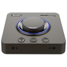 1 to 3 ZUNANJA ZVOČNA KARTICA CREATIVE SOUND BLASTER X4 USB-C
