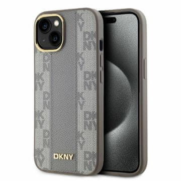 shumee Ovitek DKNY MagSafe za iPhone 15 bež