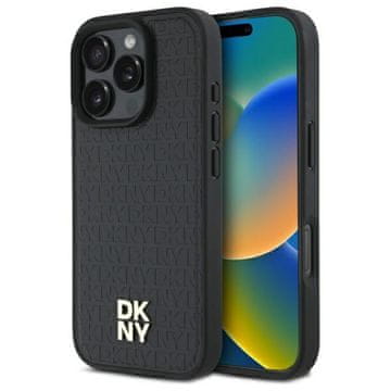 1 to 3 TRDI ETUI DKNY ZA IPHONE 16 PRO 6.3 PONOVITEV VZORCA SKLOP LOGO