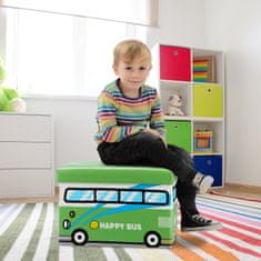 UNBRANDED Zložljiva škatla za igrače s prostorom za shranjevanje 