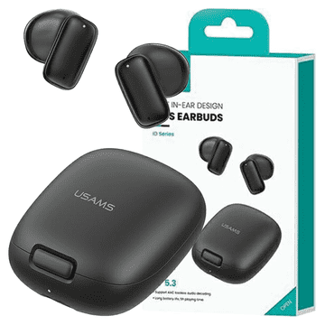 1 to 3 USAMS BREZŽIČNE SLUŠALKE TWS ZA TELEFONE Z BLUETOOTH 5.3 ENC DUAL MIC