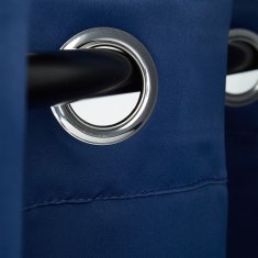 UNBRANDED 2 zatemnitveni zavesi z očesci 