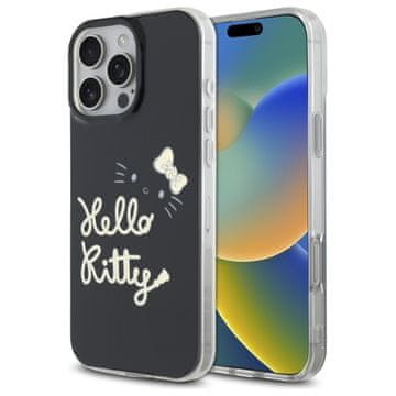 HELLO KITTY Ovitek Hello Kitty MagSafe Golden Diva za iPhone 16 Pro Max