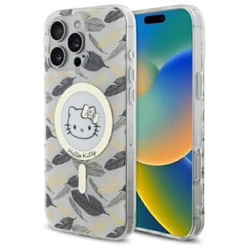 1 to 3 OVITEK HELLO KITTY HARDCASE ZA IPHONE 16 PRO MAX 6.9 Z ZA MAGSAFE ZLAT