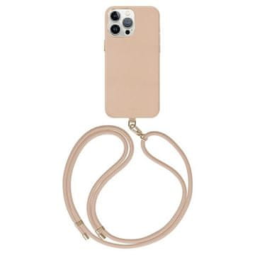 UNIQ Ovitek za iPhone 15 Pro Max UNIQ z magnetnim polnjenjem, v barvi Dusty Nude
