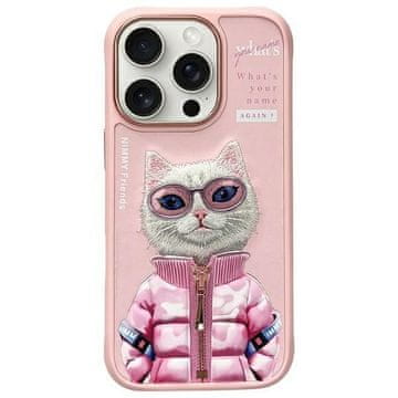 shumee Ovitek Nimmy Cool&Cute roza za iPhone 16 Pro