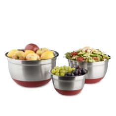 UNBRANDED Set 3 delnih posod z nedrsečim dnom 
