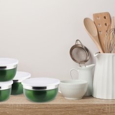UNBRANDED Set posod s pokrovom 4 delni 