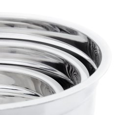 UNBRANDED Set 3 delnih posod z nedrsečim dnom 