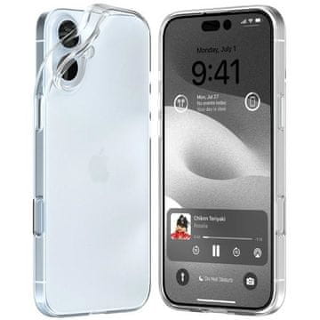 1 to 3 OVITEK MERCURY JELLY CLEAR ZA IPHONE 16 PLUS 6,7 ZAŠČITNI OVITEK PROZOREN