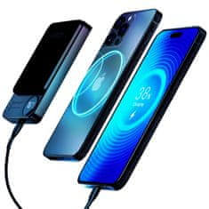 3MK Dodatki - 3mk HARDY MagSynergy Ni+ 5.000mAh 22,5W USB 1C1L-črna