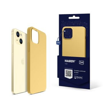 1 to 3 3MK HARDY SILIKONSKI OVITEK ZA IPHONE 15 MAGNETNA ODPORNOST
