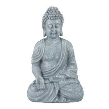 UNBRANDED Figura sedečega Bude 30 cm