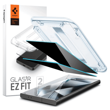 1 to 3 KALJENO STEKLO SPIGEN GLASS.TR EZ FIT 2-PACK GALAXY S24 ULTRA PRIVACY