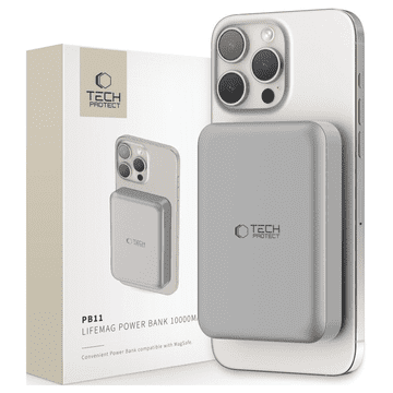 Tech-protect TECH-PROTECT PB11 LIFEMAG MAGSAFE POWER BANK 10000 MAH TITAN