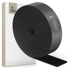 Tech-protect ORGANIZATOR KABLOV Z JEŽKOM TECH-PROTECT 300 CM ČRNEGA OBLIKOVALCA