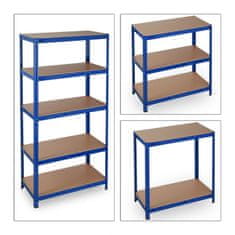 UNBRANDED Modra odlagalna polica 