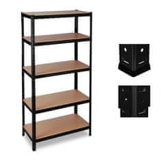 UNBRANDED Odlagalna polica 1325 kg črna 