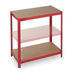 UNBRANDED Odlagalna polica rdeča 