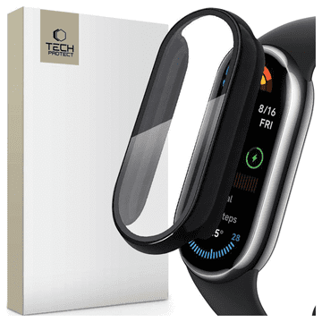 1 to 3 TECH-PROTECT DEFENSE360 KALJENO STEKLO ZA XIAOMI SMART BAND 9 9 NFC