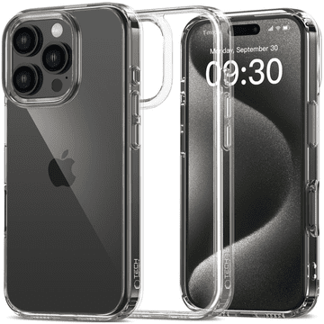 1 to 3 TECH-PROTECT FLEXAIR HYBRID IPHONE 16 PRO MAX CLEAR