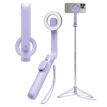 1 to 3 SPIGEN SELFIE STICK S TRINOŽNIKOM ZA MAGSAFE IPHONE 15 14 13 12 11 Z BLUETOOTH