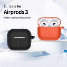 1 to 3 ETUI TECH-PROTECT AIRPODS 3 S KAVLJEM SILIKONSKA VISOKO KAKOVOSTNA ZAŠČITA
