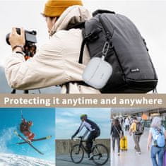1 to 3 ETUI TECH-PROTECT AIRPODS 3 S KAVLJEM SILIKONSKA VISOKO KAKOVOSTNA ZAŠČITA