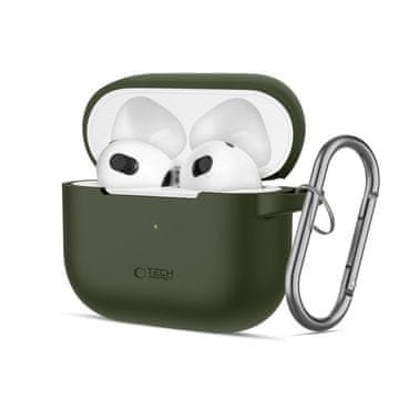 1 to 3 TECH-PROTECT SILIKONSKI KAVELJ ZA APPLE AIRPODS 3 DODATKI ZAŠČITA