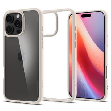 1 to 3 SPIGEN ULTRA HYBRID OVITEK ZA IPHONE 16 PRO ZAŠČITNA S PROZORNIM PREVLEKOM