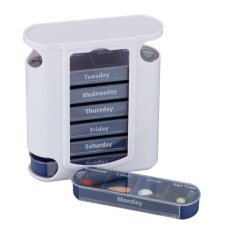 UNBRANDED Pillbox 7 dni 4 prekati angleški 