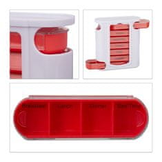 UNBRANDED Pillbox 7 dni 4 prekati angleški 