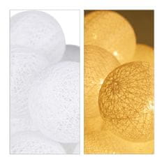 UNBRANDED LED svetlobna veriga z 20 kroglicami 