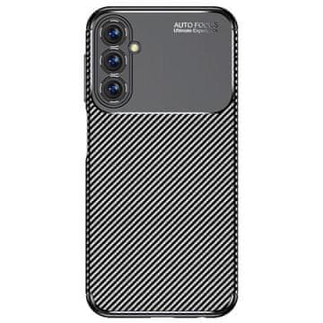shumee Ovitek Beline Carbon Armor črne barve za Samsung Galaxy A25