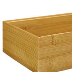 UNBRANDED Škatla za shranjevanje iz bambusa 